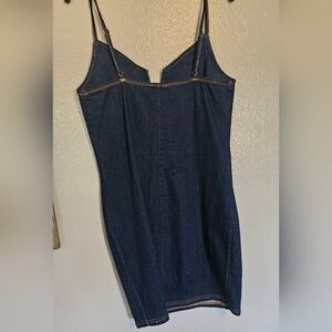 LOFT Blue Denim Dress